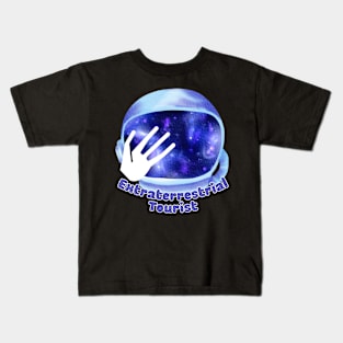 Extraterrestrial Tourist Kids T-Shirt